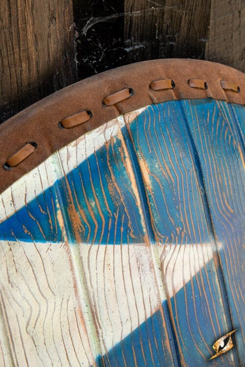 LARP Normandisch schild blauw-wit