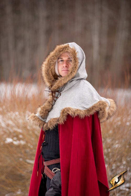 Kaproen Geralt, grijs, wolmix