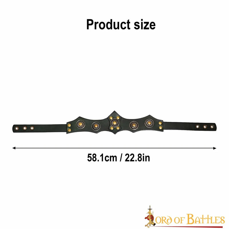 Läderkrona Aldon, grön 