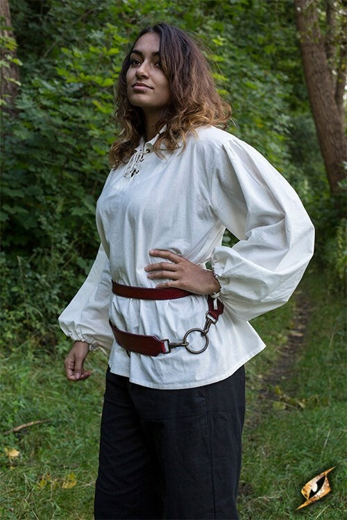 Tweedelige zwaardriem, rood