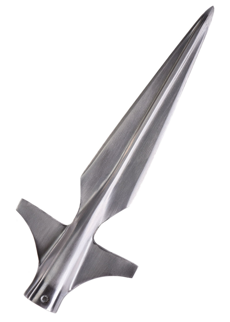 Aile pointe de lance du début du Moyen Âge, env. 28,5 cm, semi-affûtée 
