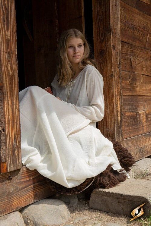 Cotehardie Isobel, wit