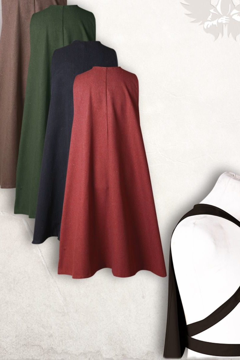 Mantel George, zwart