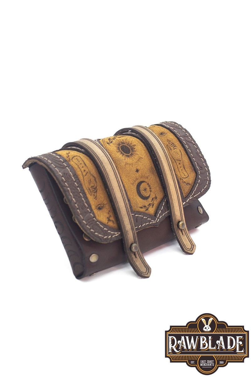 Tarot set en tasje, bruin