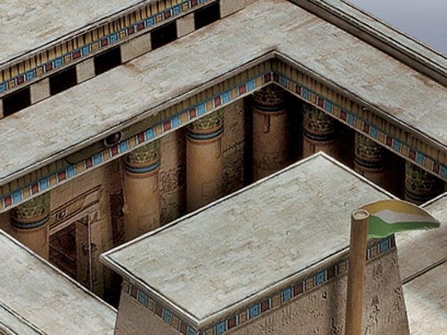 Byggsats Egyptiskt tempel 1550 - 1070 f.Kr 