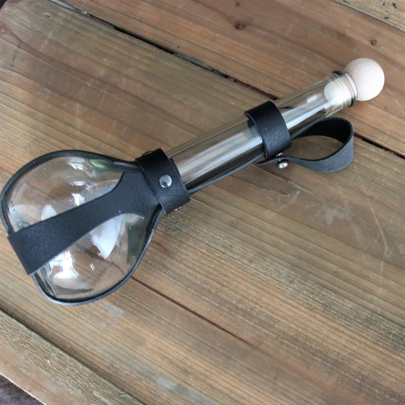 Glazen fles voor festivals