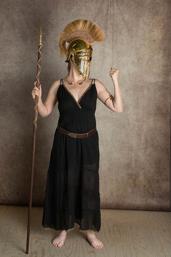 Göttinnen kleiden Athena, schwarz