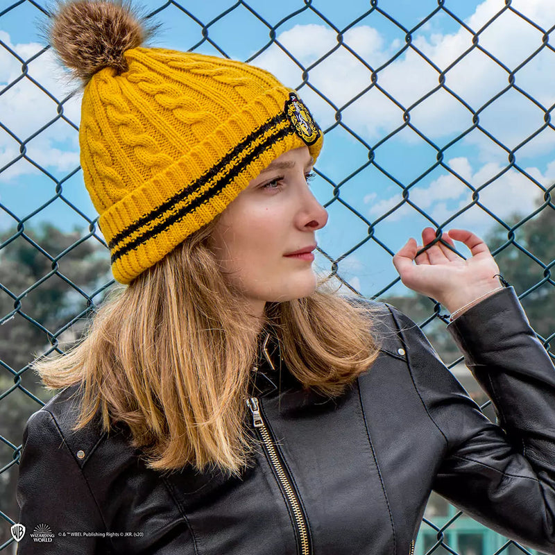 Harry Potter: gorro de invierno de Hufflepuff 