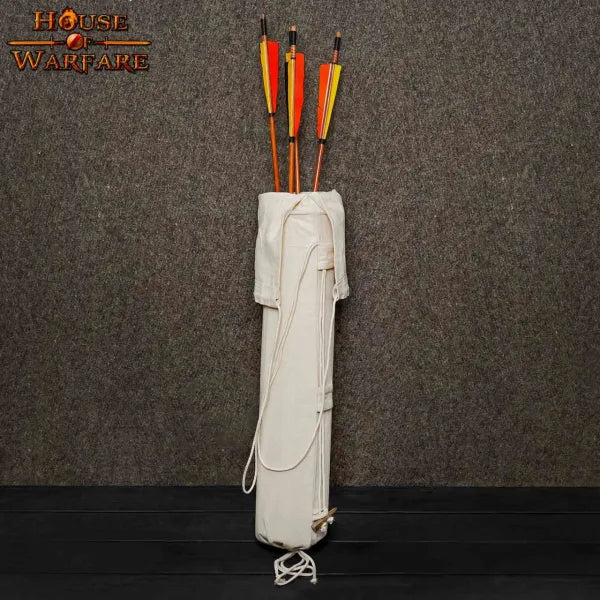 Laatmiddeleeuwse stoffen pijlkoker