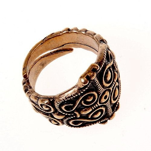 Gallische Ring La Tene, Bronze