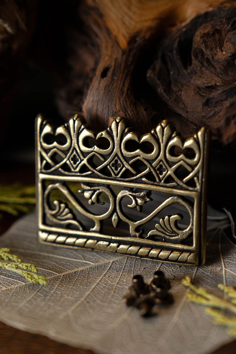 Belt end Rogier van der Weyden, bronze