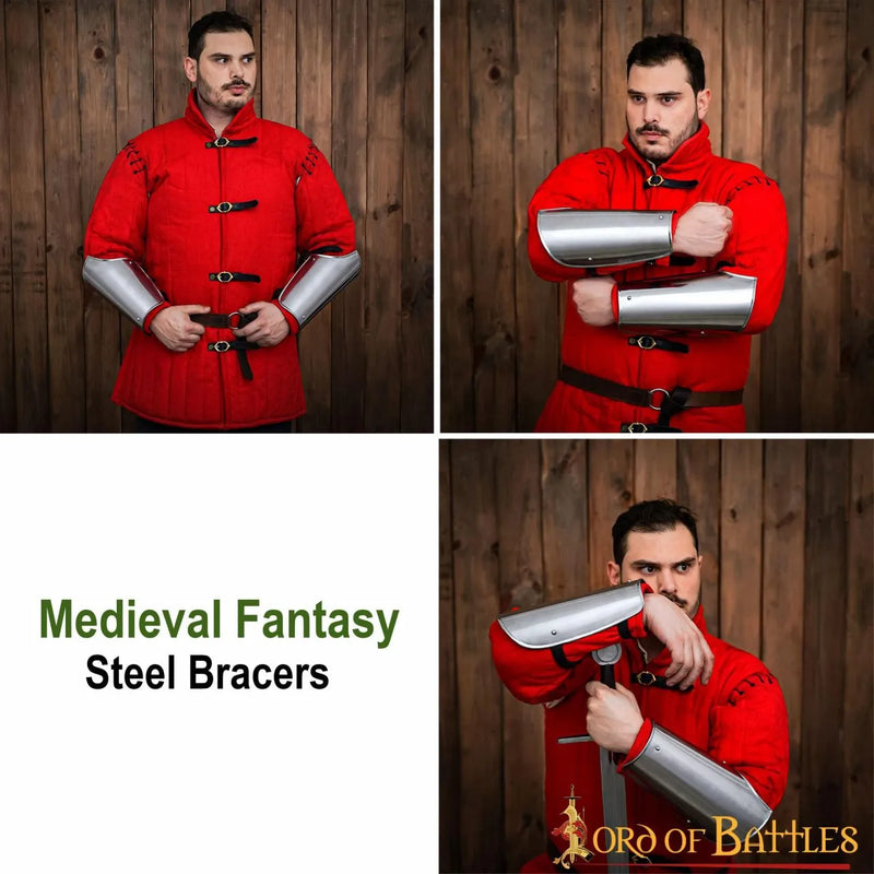 Bracciali italiani del XV secolo, vambrace, 1,2 mm 