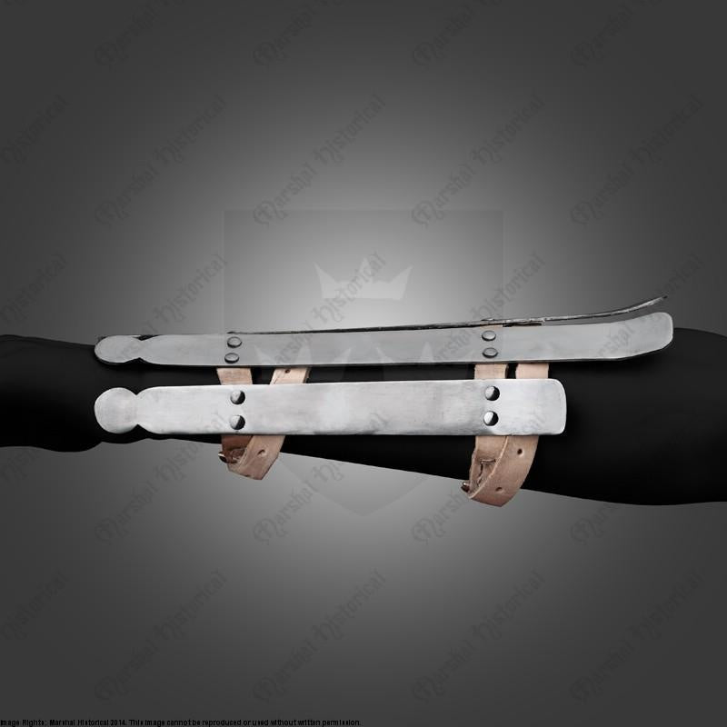 Germanske bracers, armskinner, 2 mm 