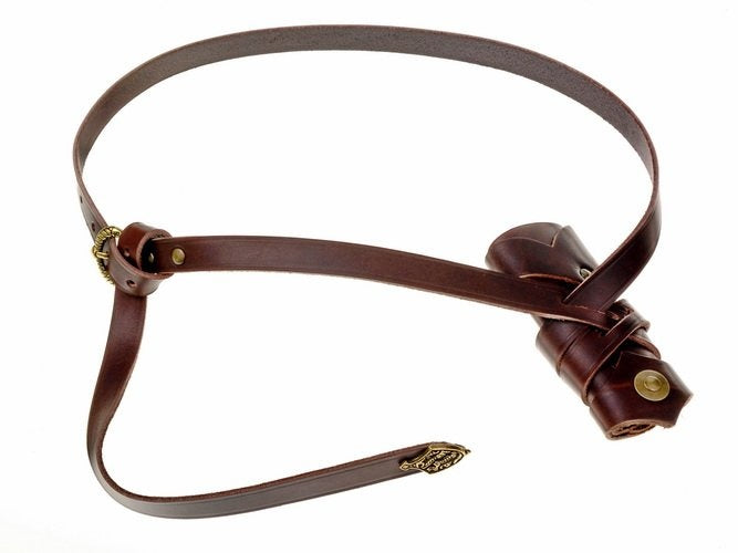 Luxe Vikingzwaardriem, 135 cm, bruin