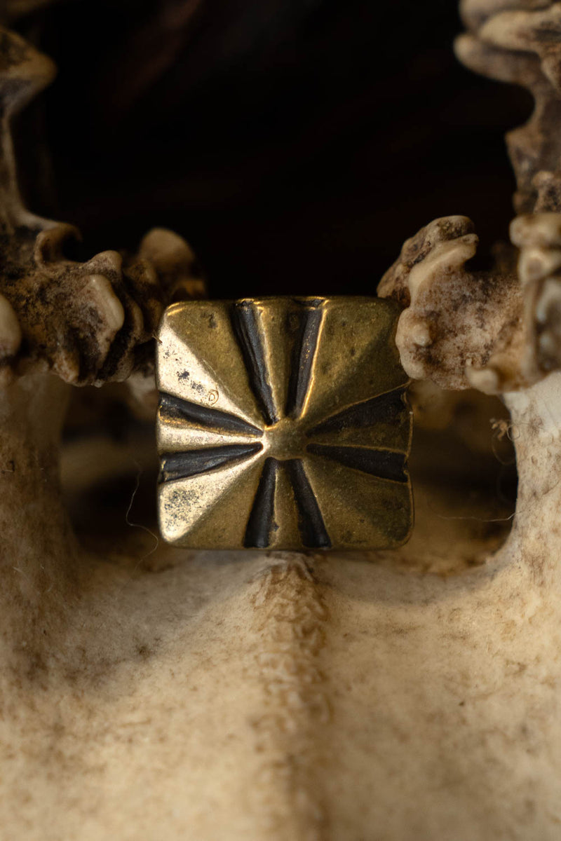 Middelalderlig bæltedekoration sæt af 5 stykker (1500-1600), bronze 