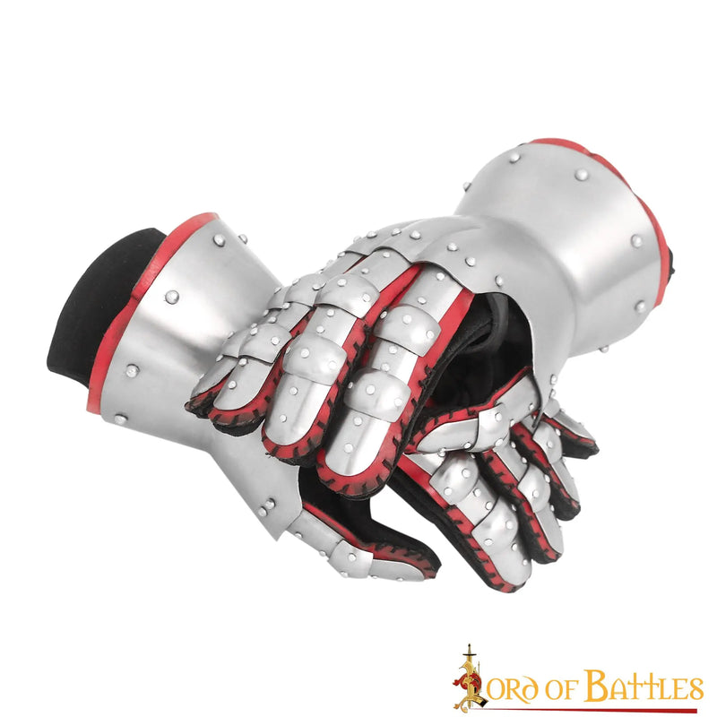 guanteletes de reloj de arena del siglo XIV, 1.6 mm 