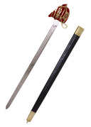 Basket hilted broadsword 1828, semi-sharp
