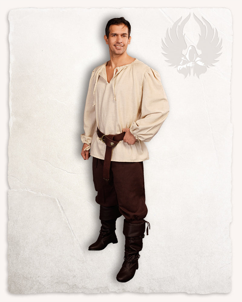 Piratenhemd Rafael creme