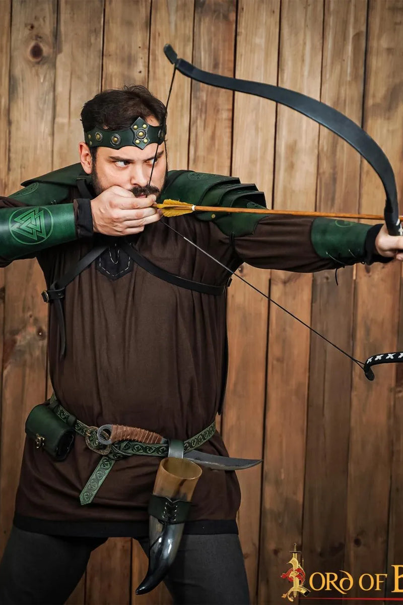 Läderkrona Aldon, grön 