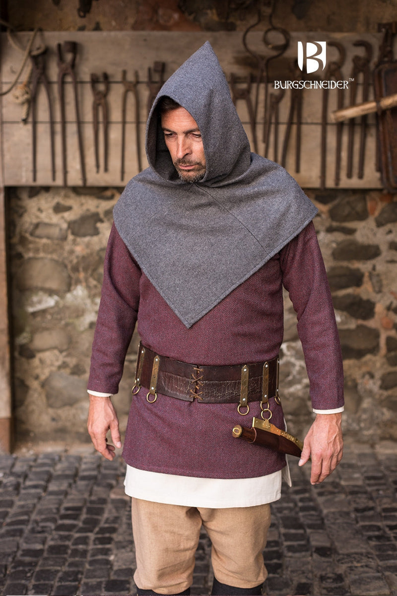 Kaproen Skjoldehamm, wolmix, grijs