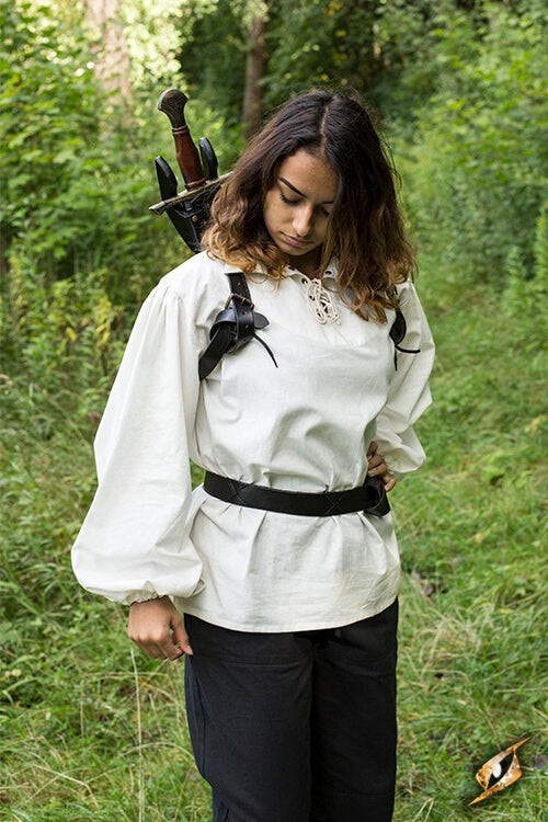 LARP funda de espalda Sky Hook, marrón 