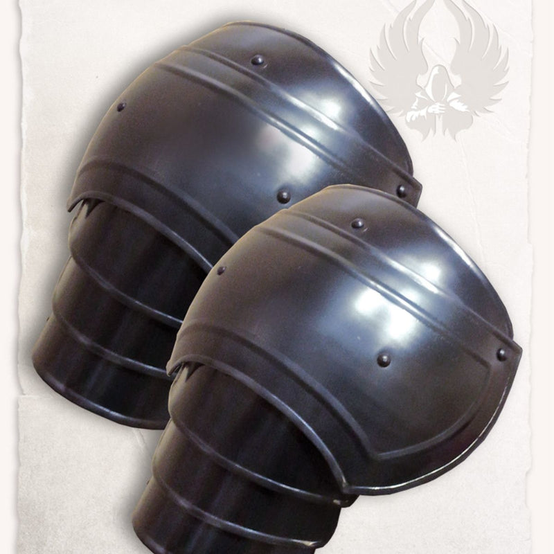 Pauldron Adam L, gebronzt, 1,2 mm 