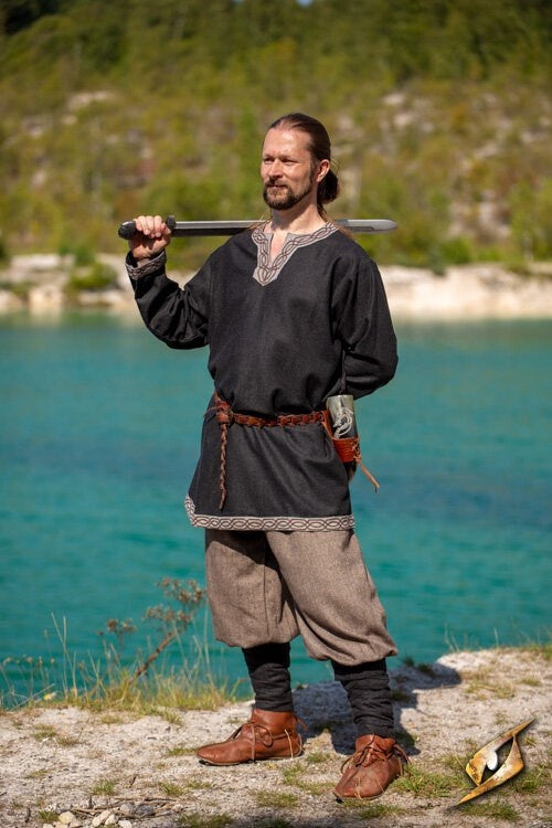 Tunik Hilmar, Vismebraat, czarny