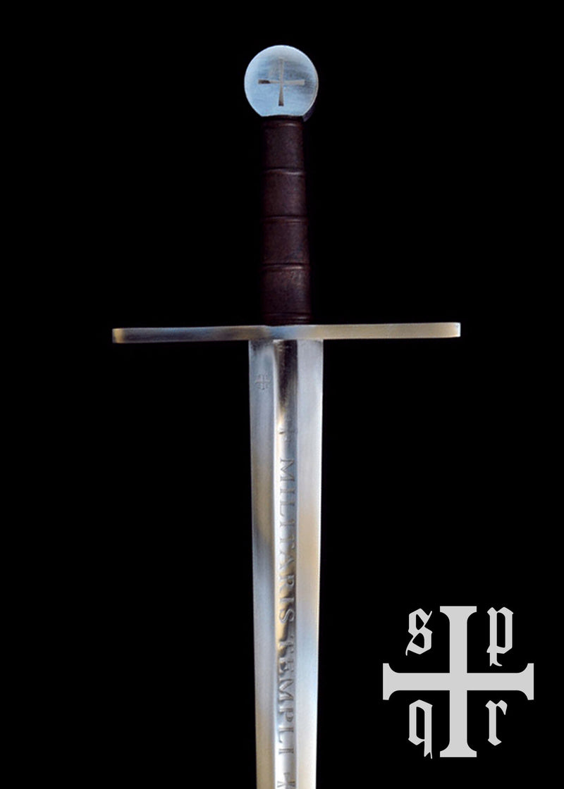 Templar sword Milites Templi, blunt (battle-ready)