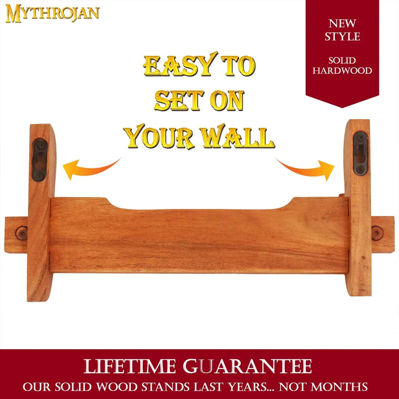 Holzschwertwand stehen für Schwert