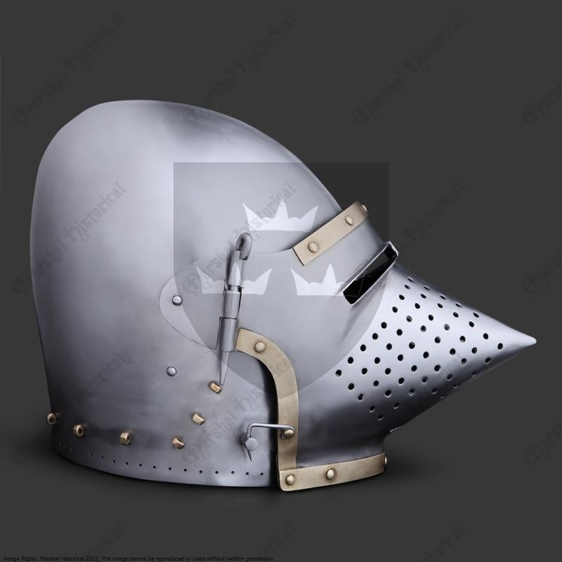 Churburg bascinet, 2 mm (battle-ready)