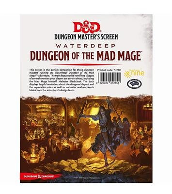 D&D Dungeon of the Mad Mage DM Screen 
