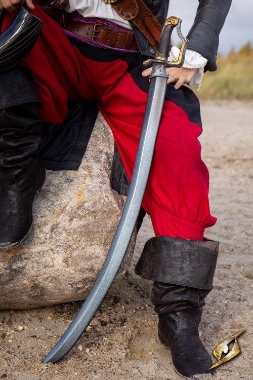 Gekromde LARP sabel, 85 cm