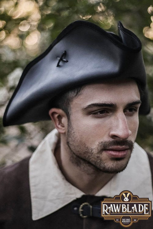 Jack Rackham hoed, zwart