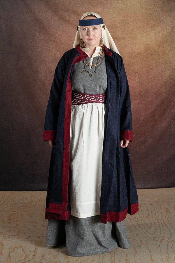 Rusvik Viking jas Kseniya, blauw, wolmix