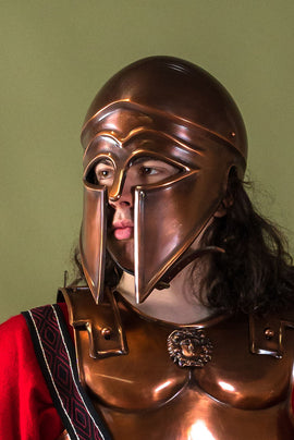 Corinthisk-Italiensk hjelm bronzeret, 1,3 mm 