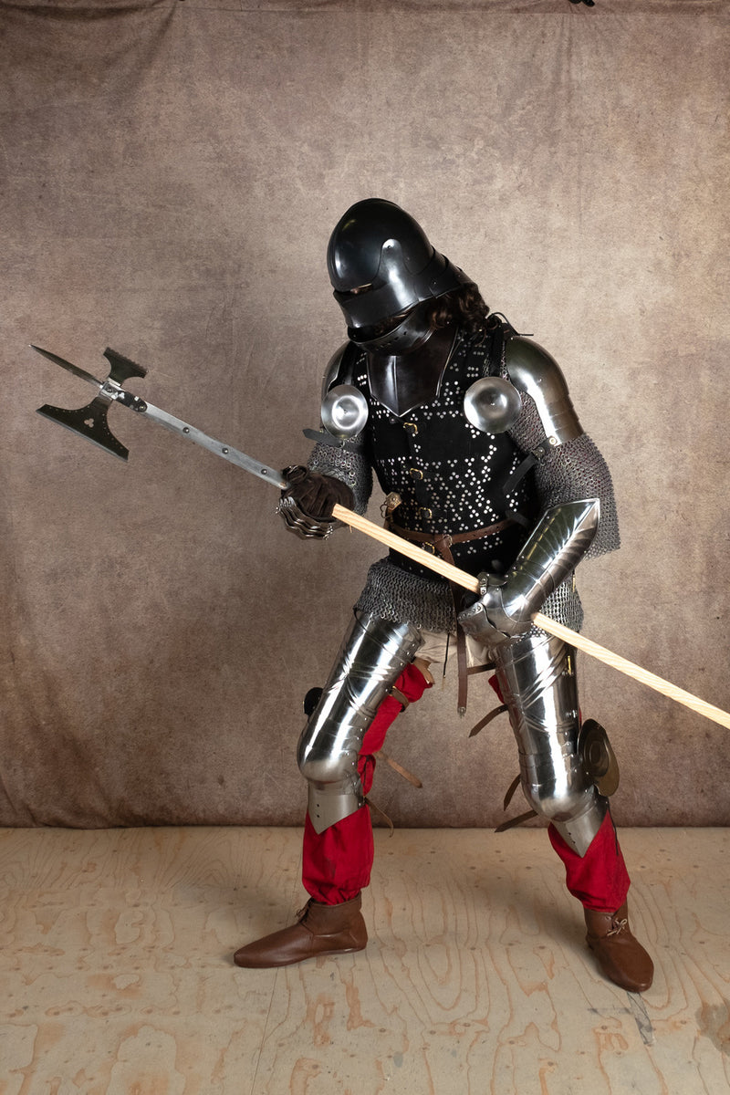 Spaulders with besagews, 1.6 mm