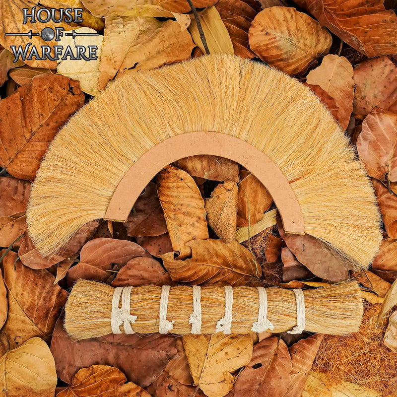 Crine di cavallo, naturale 34 cm 