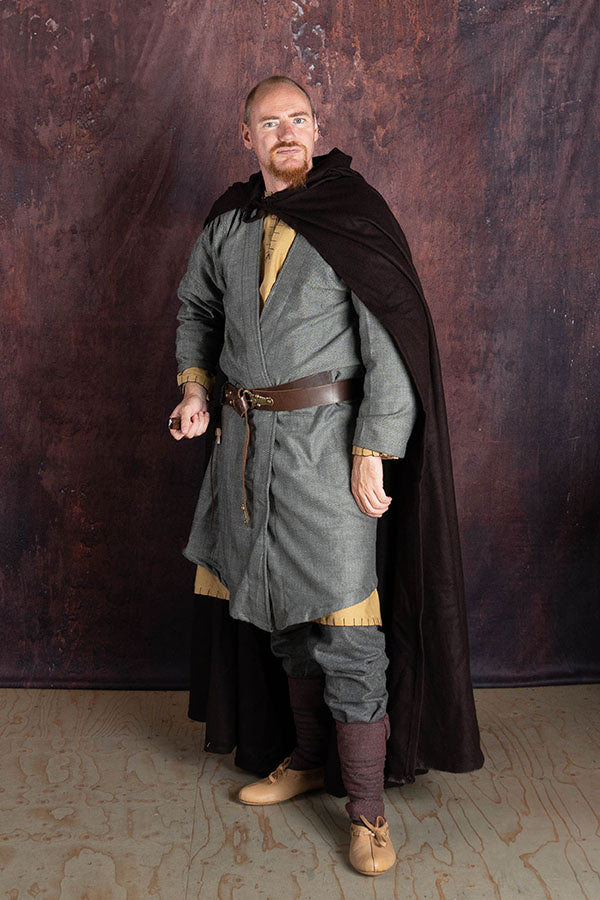 Mantel Hibernus, bruin, wolmix, bruin