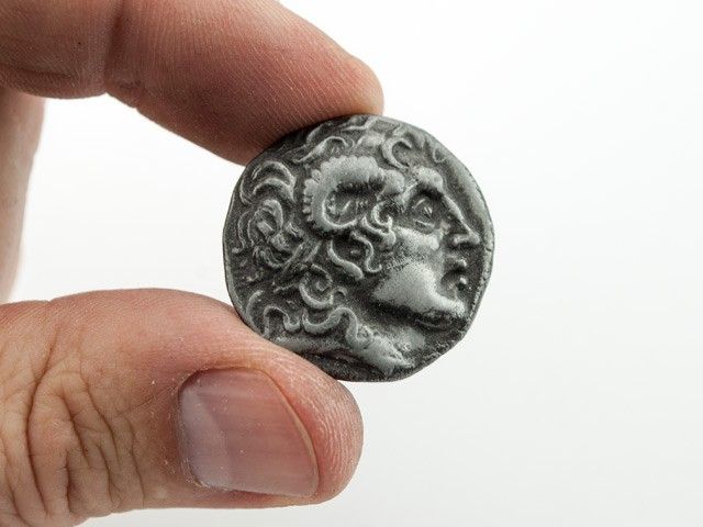 Mynt Alexander den Store 