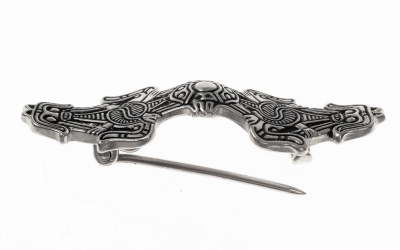 Viking Broche Birka, grób 1080, Silver Orzeczany