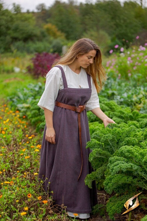 Viking hangeroc Frida vissegraat, bordeauxrood