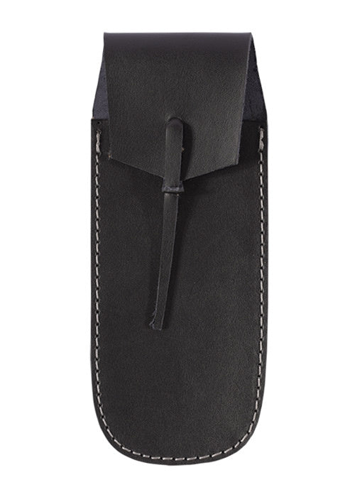 Middelalderlig bestiksæt med læderpose 