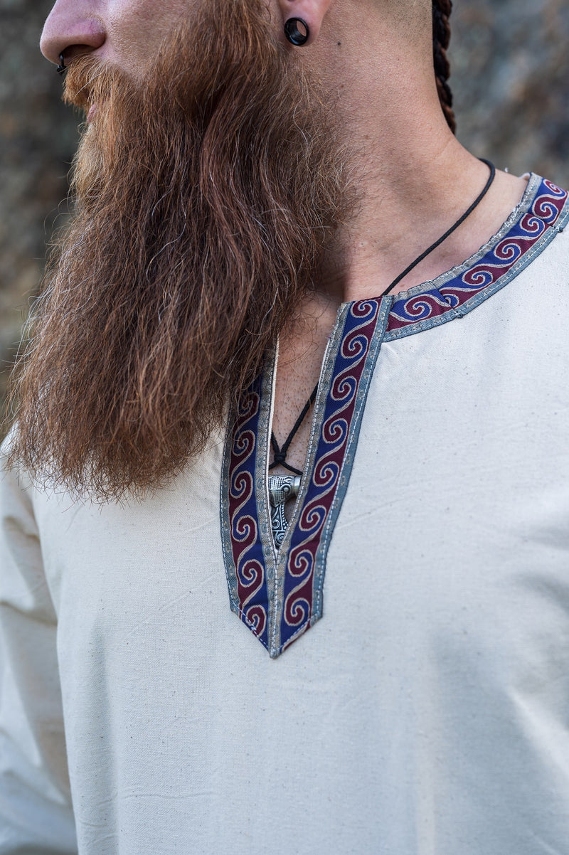 Keltische tuniek Finn crème