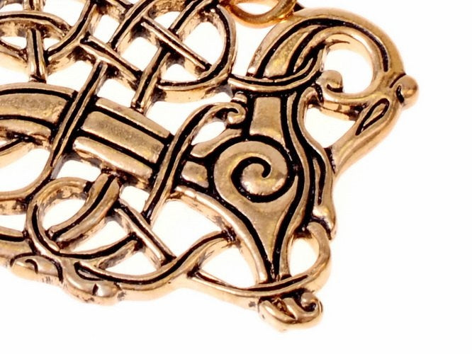 Vikingsieraad Lindholm Hoeje, brons