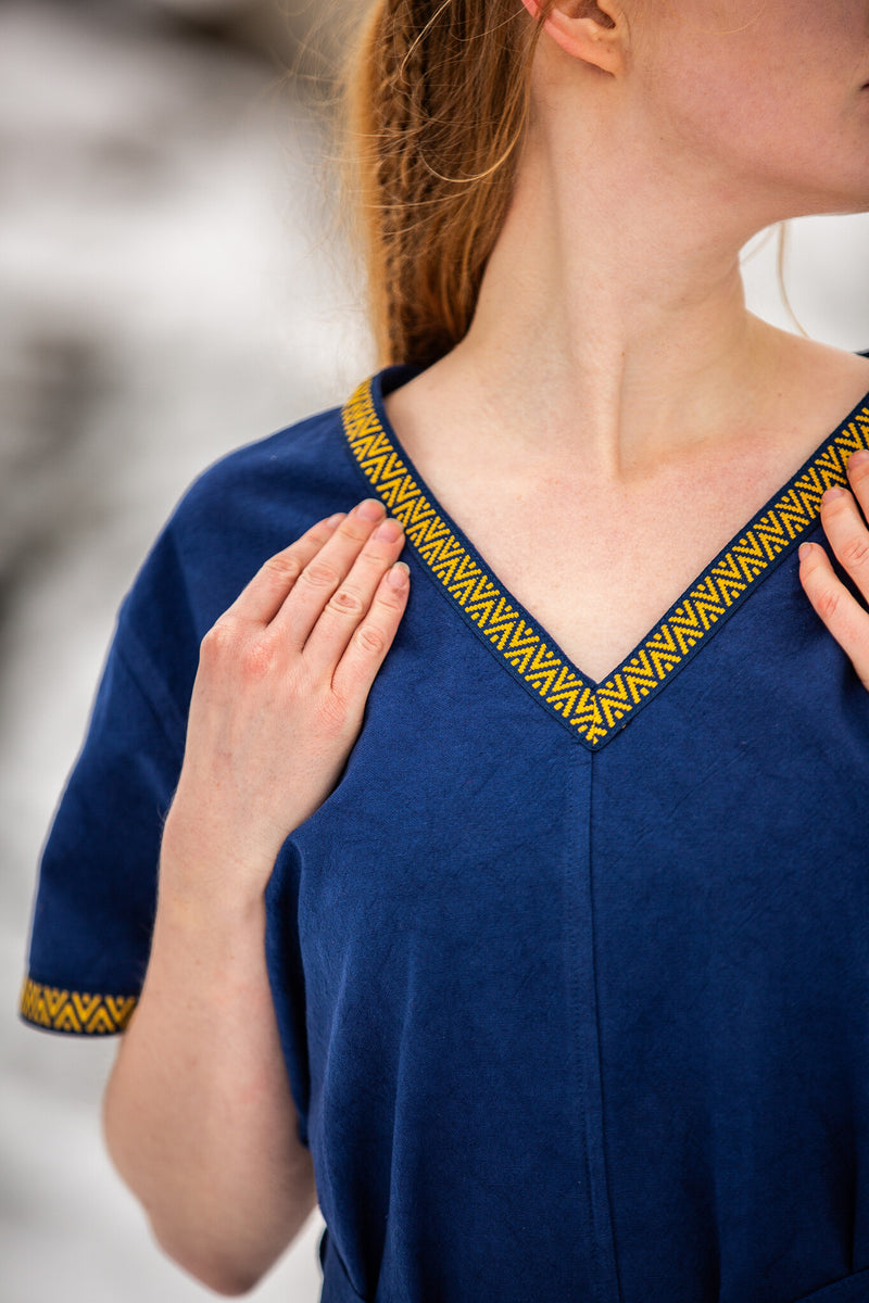 Valkyrie tuniek Brynhild, blauw