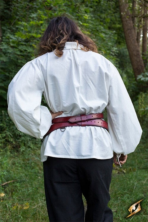 Tweedelige zwaardriem, rood