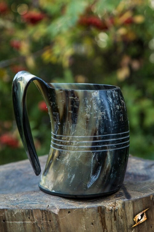 Horn cup Shetland, light, 500-650 ml