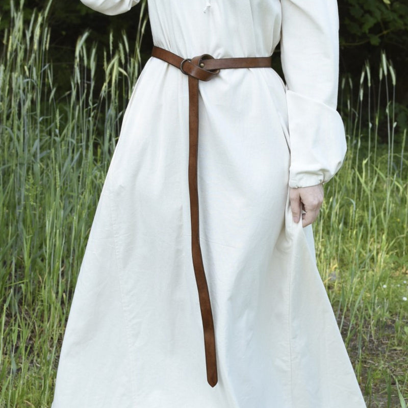 Ceinture d'anneaux 160 cm, brun 