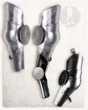 Avambrazos Gustav, armadura de brazo, negro, 1,2 mm 