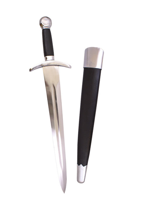 Middeleeuwse Quillon dagger, semi-scherp